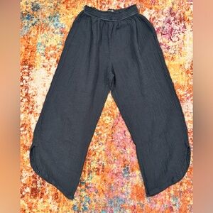 Marine Layer Double Gauze Cotton Pull On Pants Size Medium